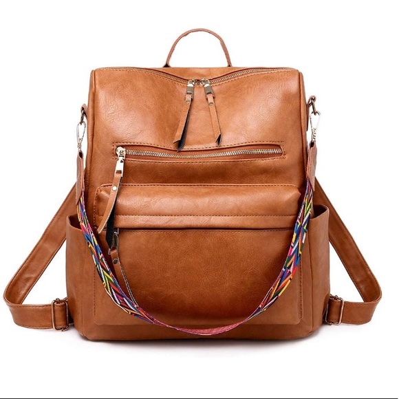 ‘LIMA’ Vegan Leather Backpack - Picture 1 of 6
